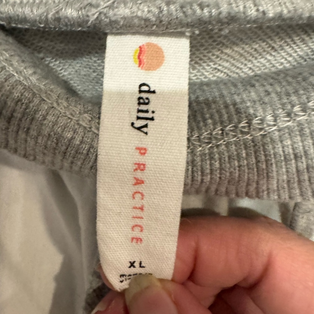 Anthropologie Daily Practice Strip Wide Leg Track Pants - Picture 6 of 8